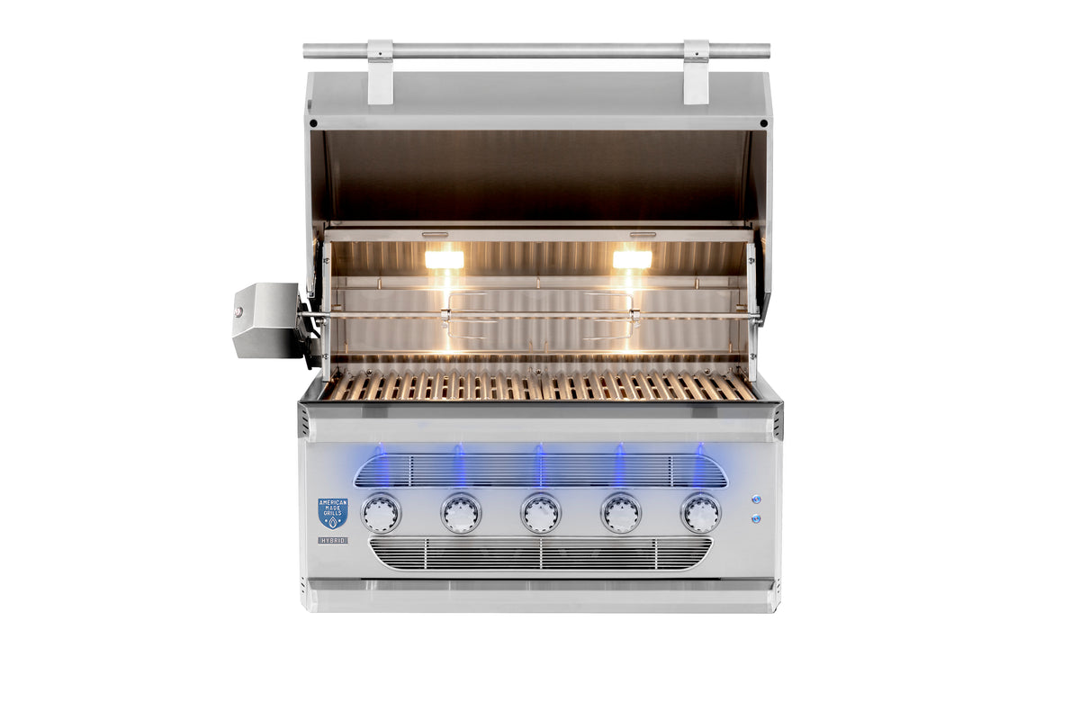 American Made Grills - Muscle - 36" - Liquid Propane - Hybrid
